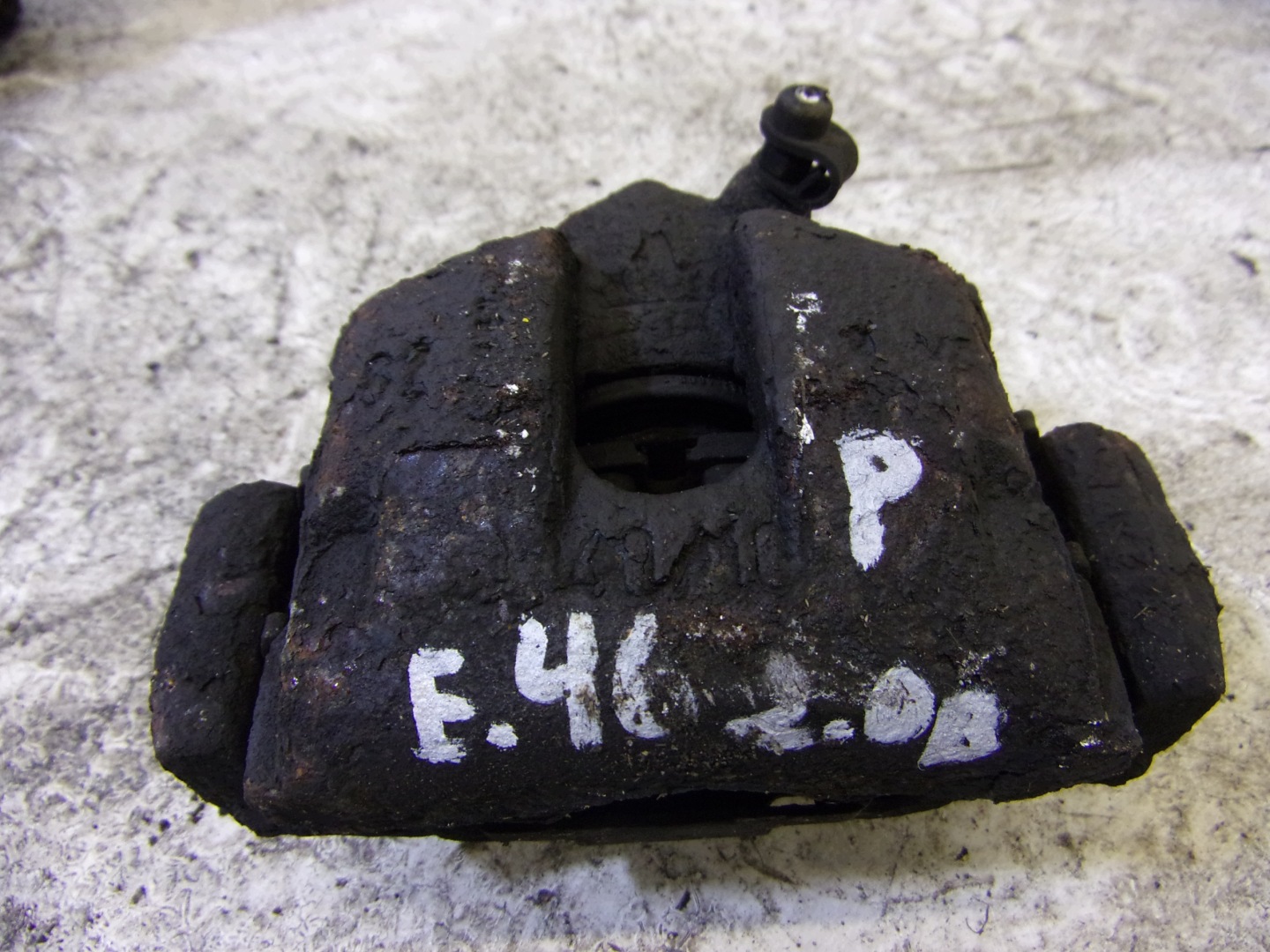caliper brake right rear part rear BMW E46