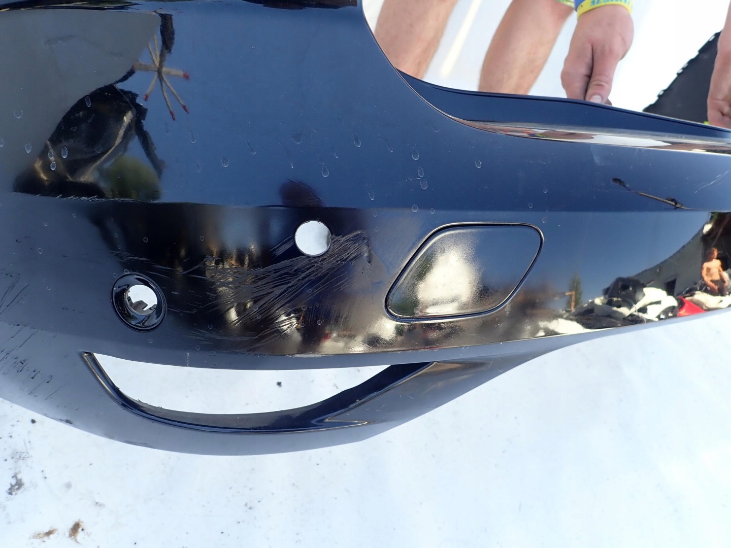 RENAULT MEGANE IV 4 KOMBI 16- bumper rear part PDC