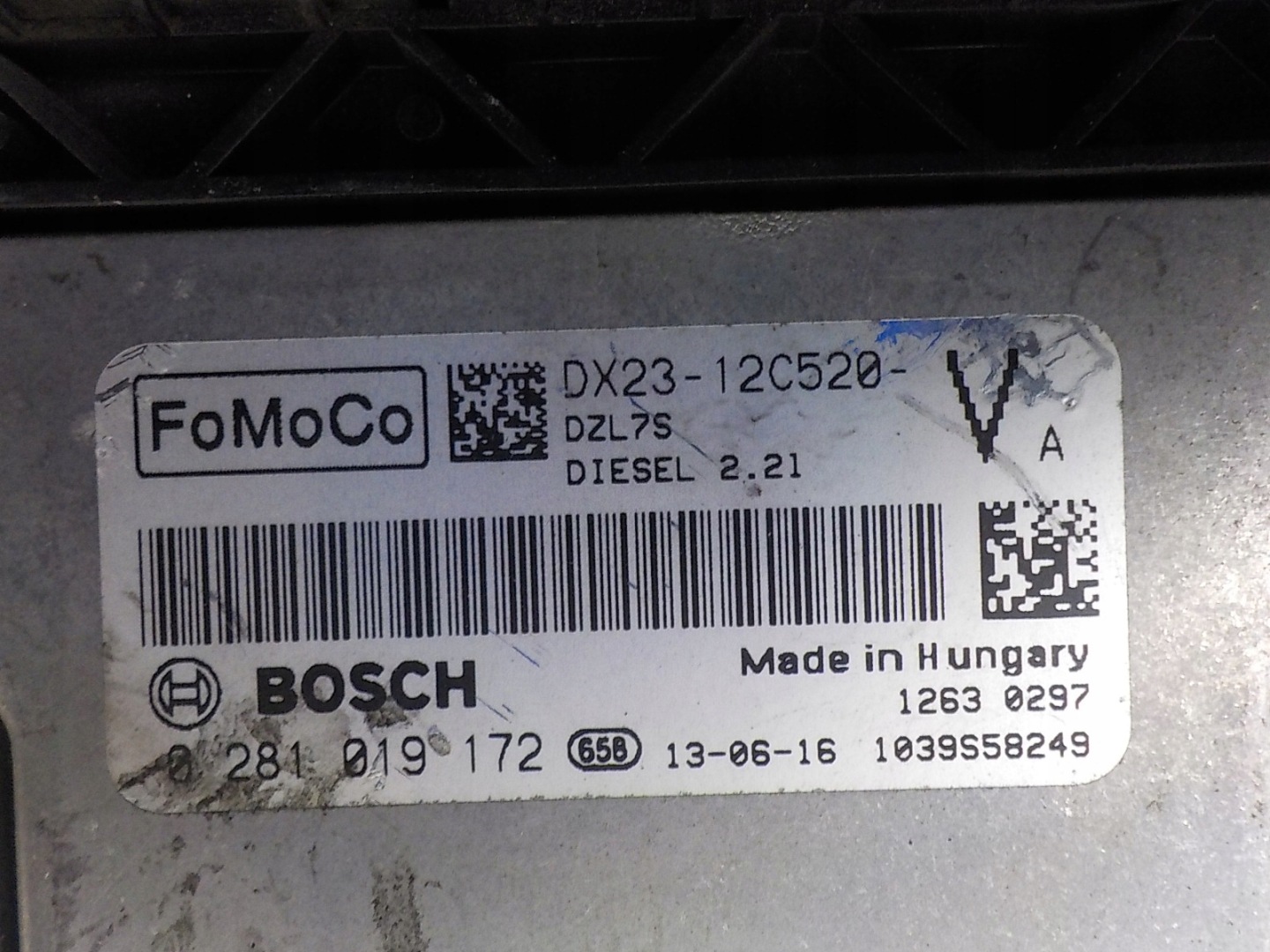 JAGUAR Computer Bedienteil DX23-12C520-VA 0281019172