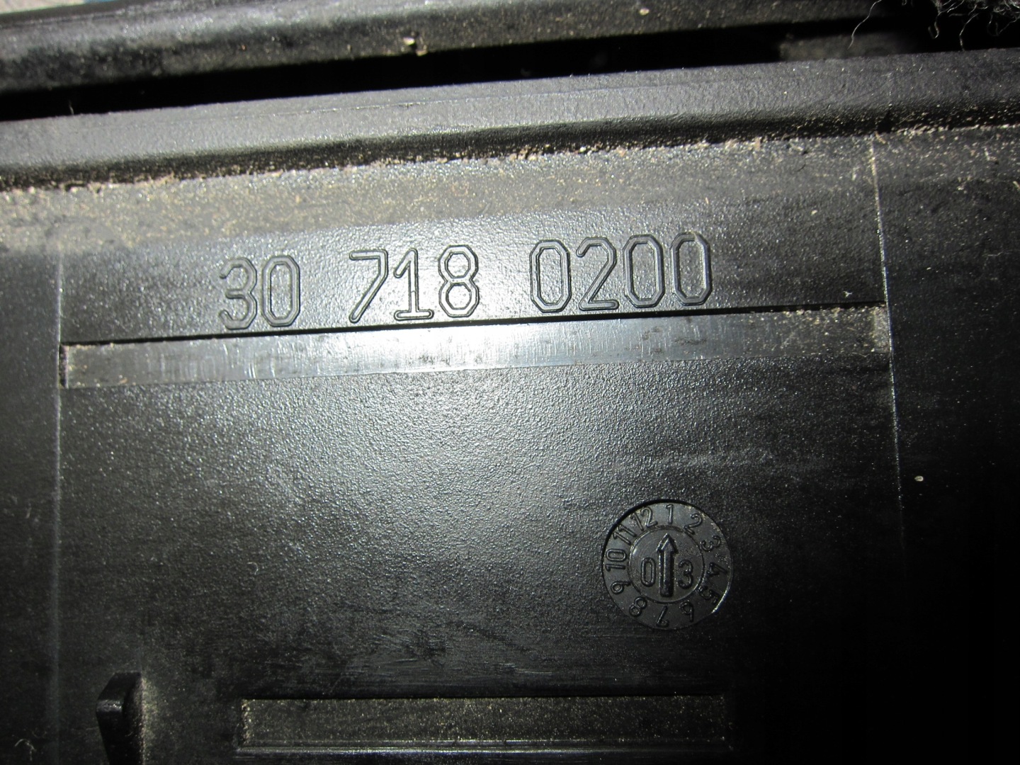 BMW E46 Handschuhfach Abdeckung, Hutablage PANEL DEKOR schwarzer