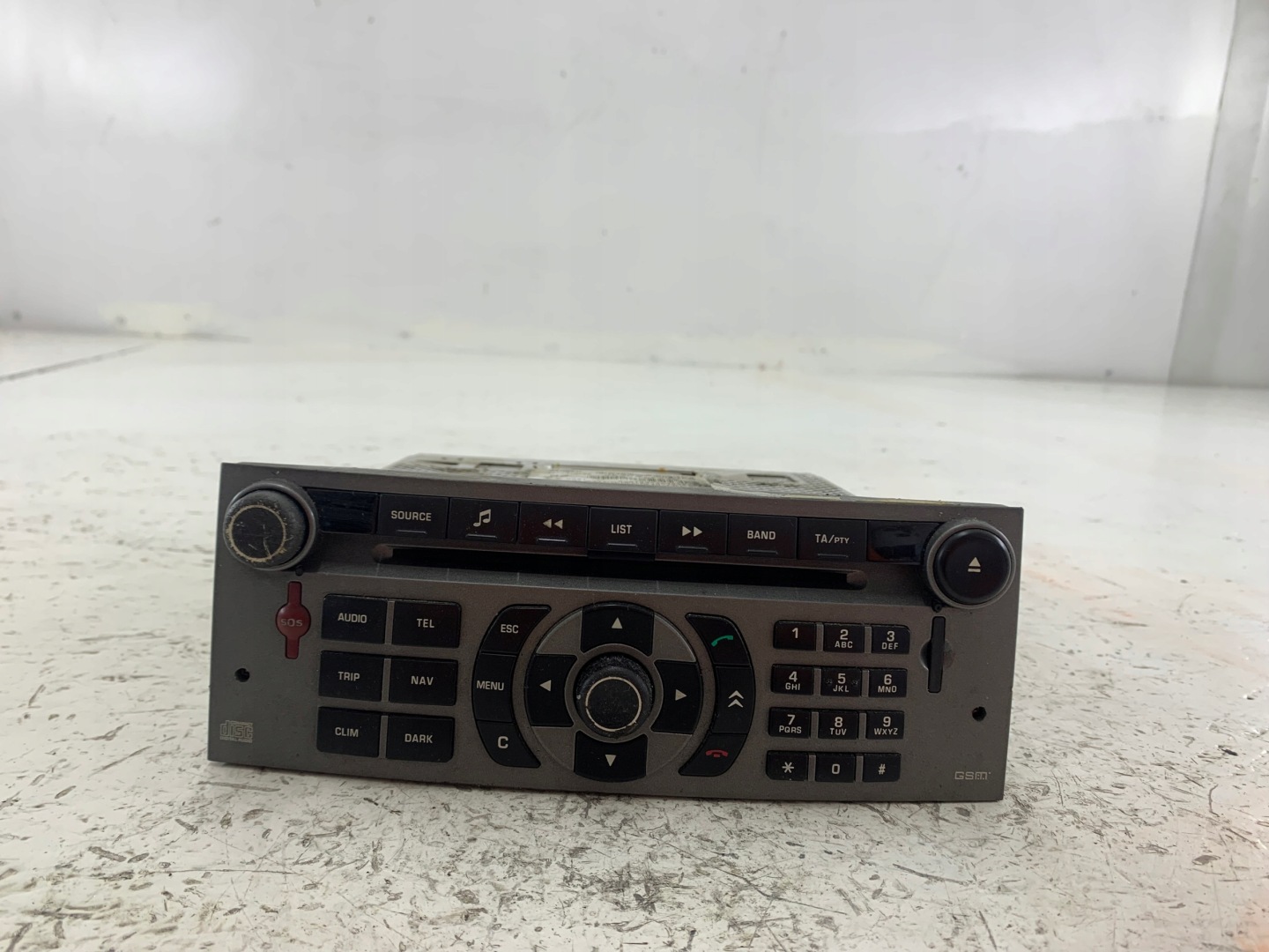 CITROEN C5 und PEUGEOT 407 RADIO original NAVI CD 96565712YW