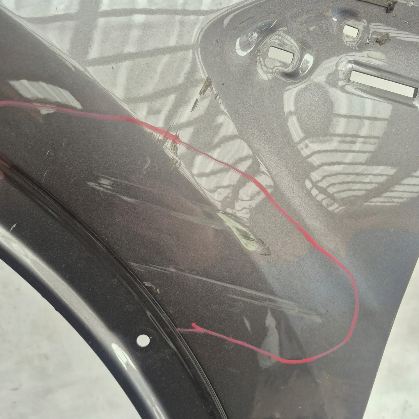 MITSUBISHI ASX II 2 23-> fender front front left