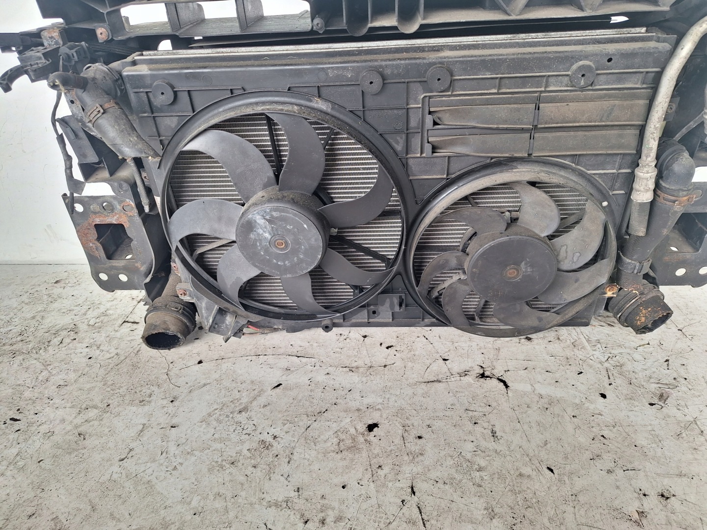 VOLKSWAGEN TIGUAN and 5N0 08-11 support panel for radiators 2.0 TDI PD