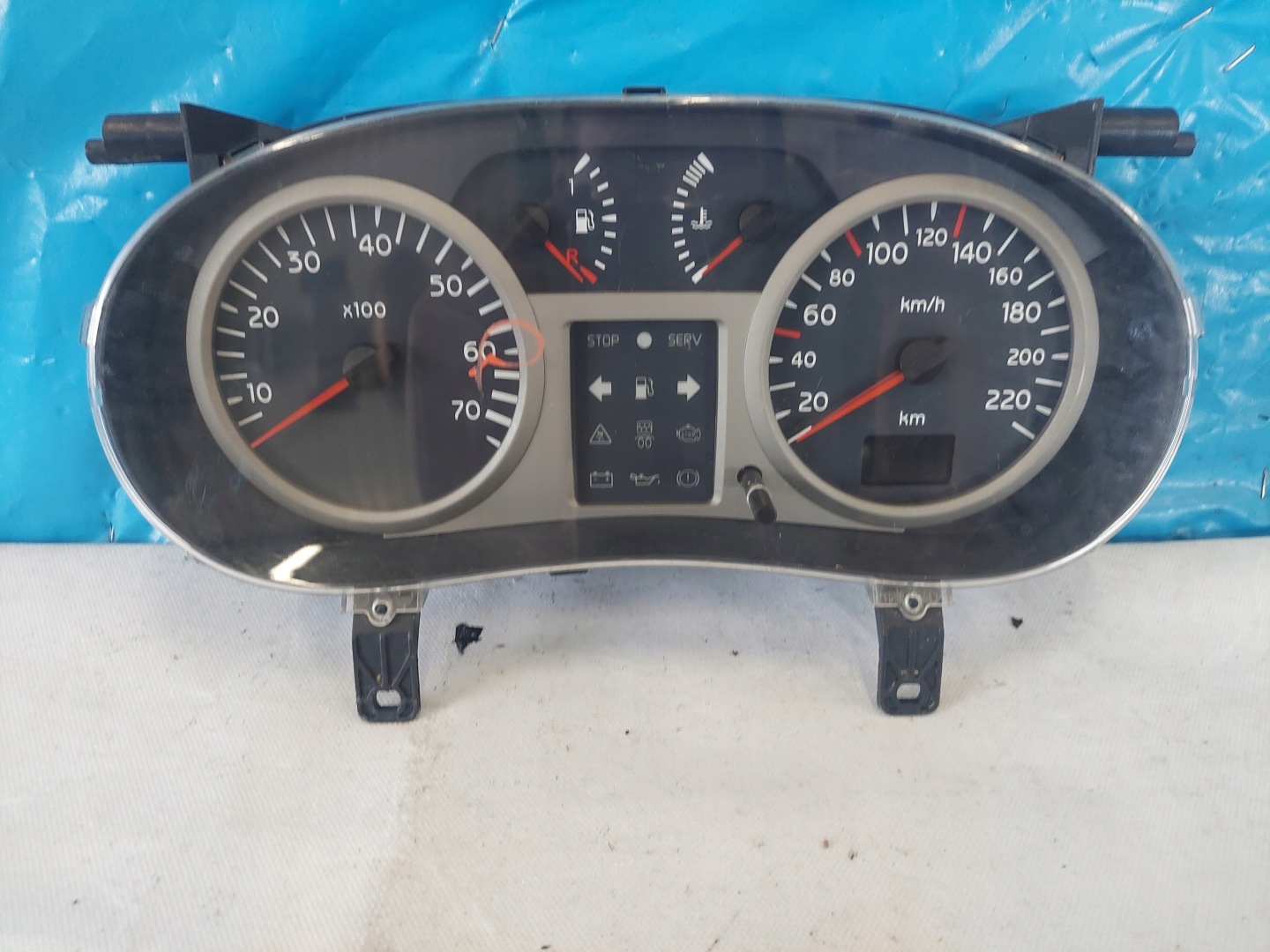dials clock CLIO II 1.2 B P8200059776