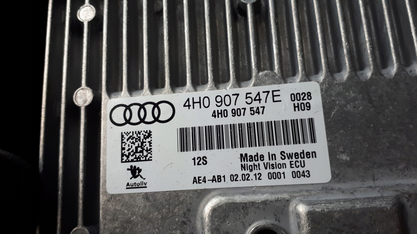 A7 4G Centralina modulo NIGHT VISION 4H0907547E A6