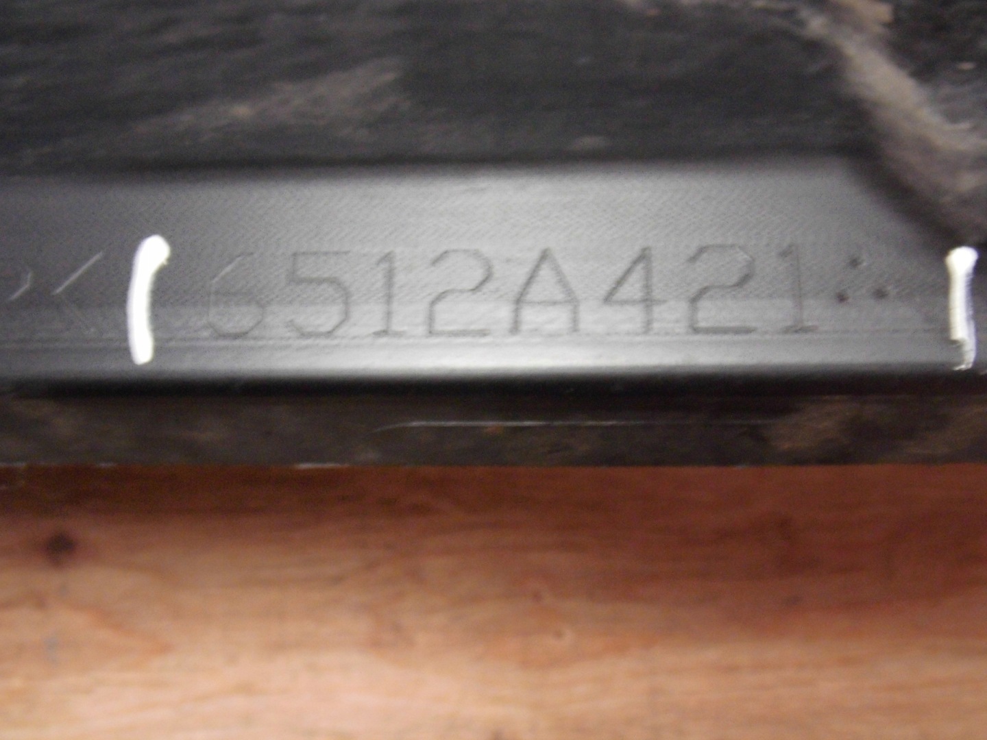 Mitsubishi Outlander III moulding threshold left
