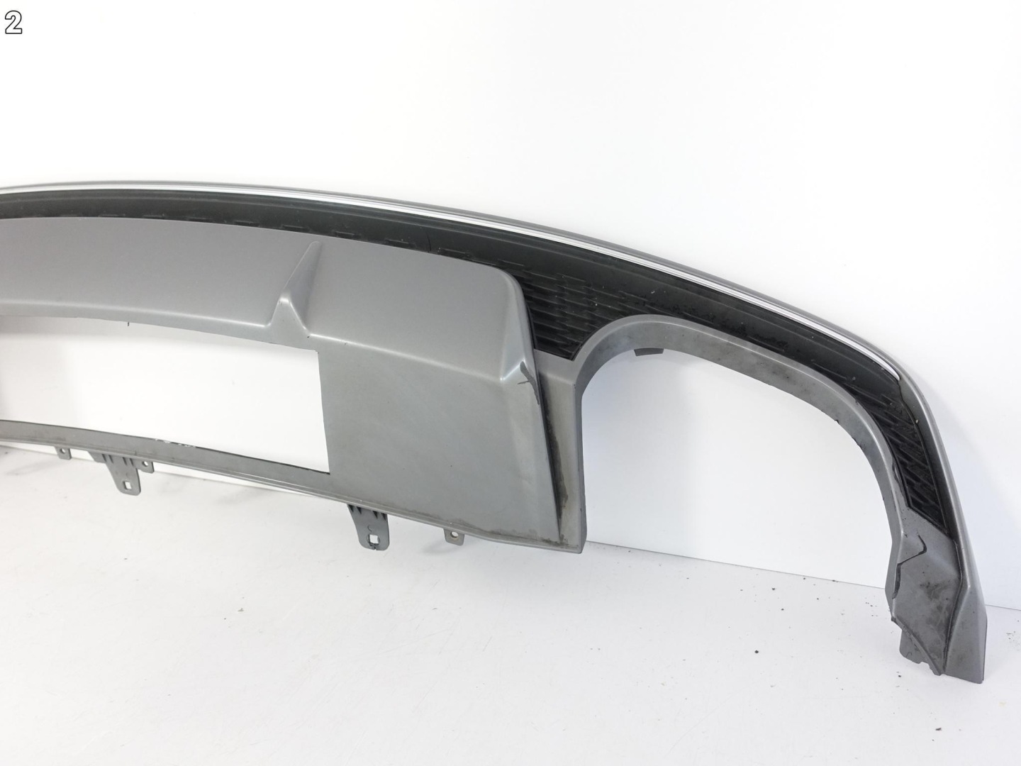 AUDI S7 4G8 C7 14-18 LIFT SPOILER diffuser accessories W bumper rear part towing AHV