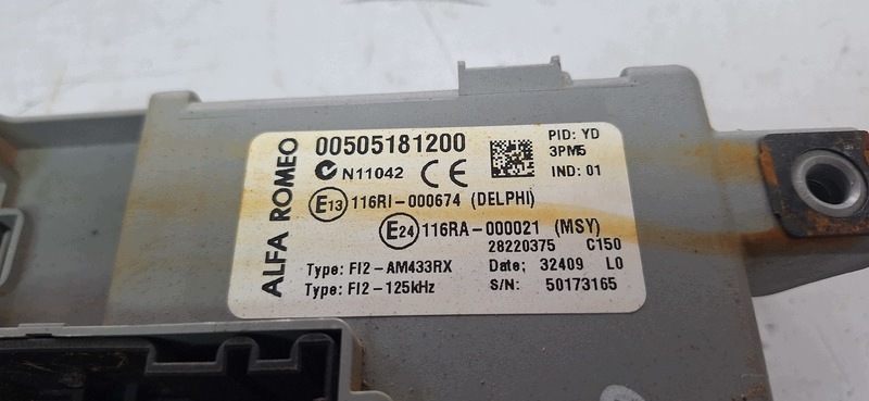 Module fusibles ALFA ROMEO MITO 00505181200