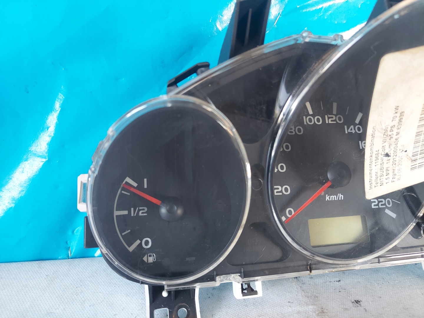 dials clock COLT VI 1.5 B 8100931