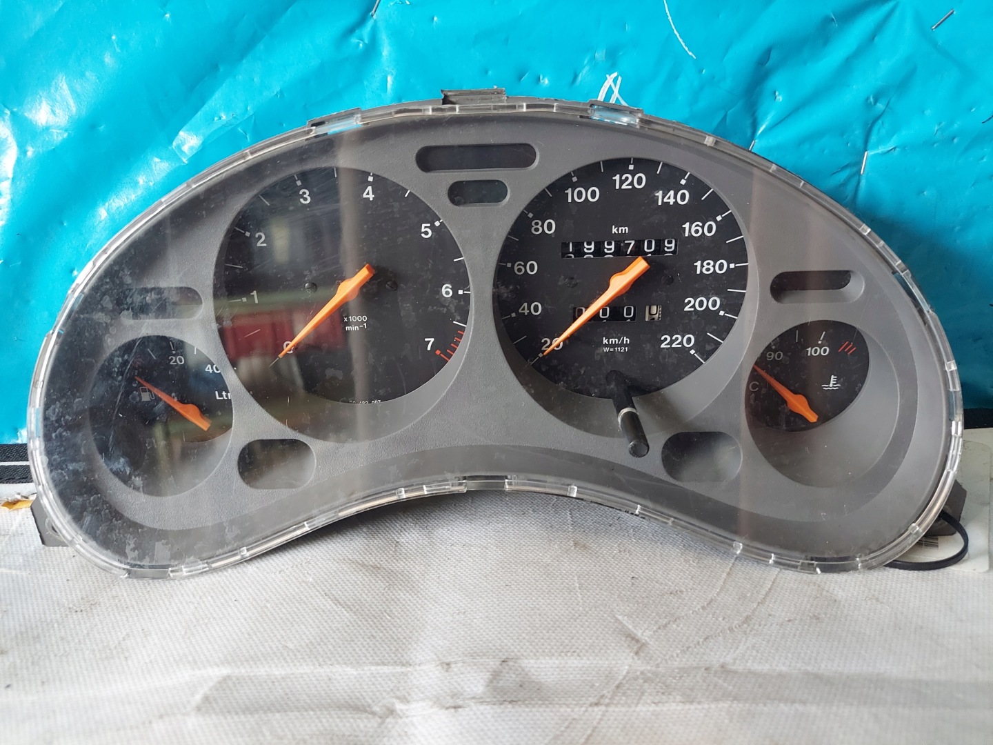 dials clock OPEL TIGRA A 1.4 16V 90386323