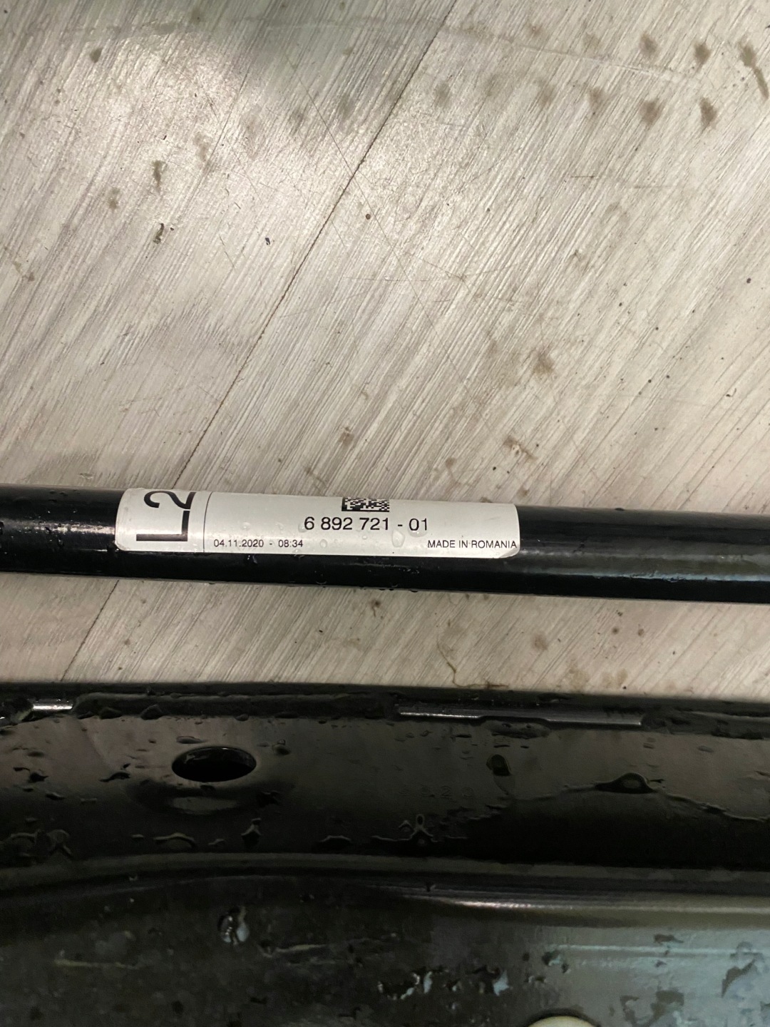BMW 2 U06 subframe axle beam axle beam rear