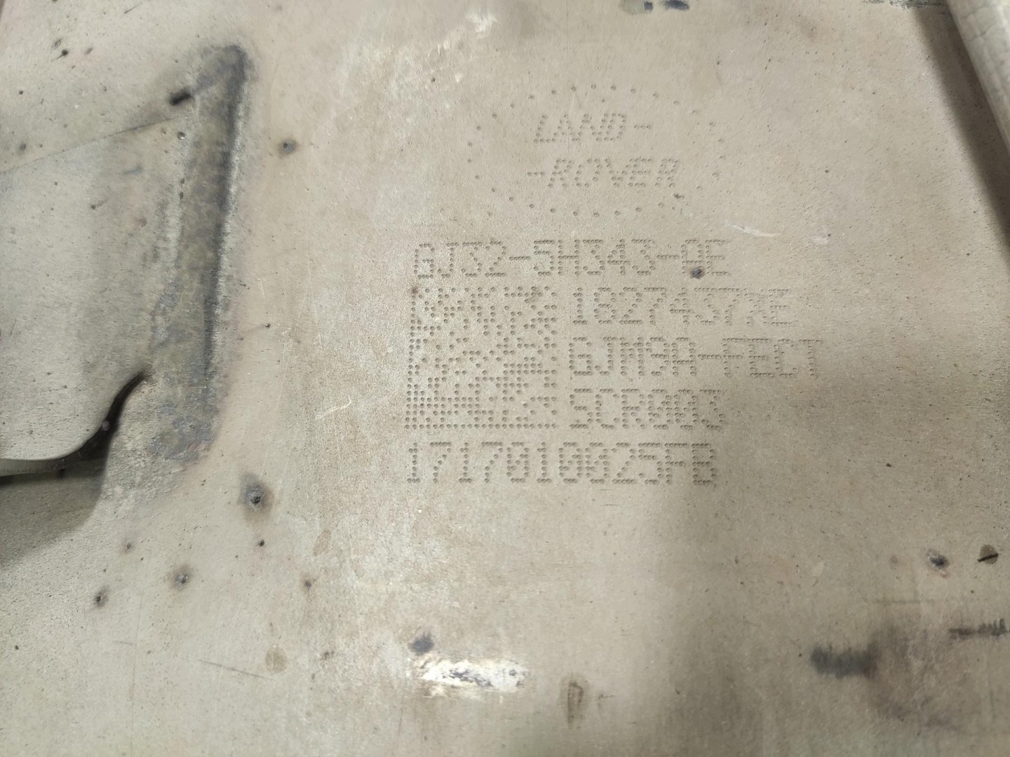 catalyst filter DPF RANGE ROVER EVOQUE and 2.0D L538 LIFT 15- GJ32-5H343-AE