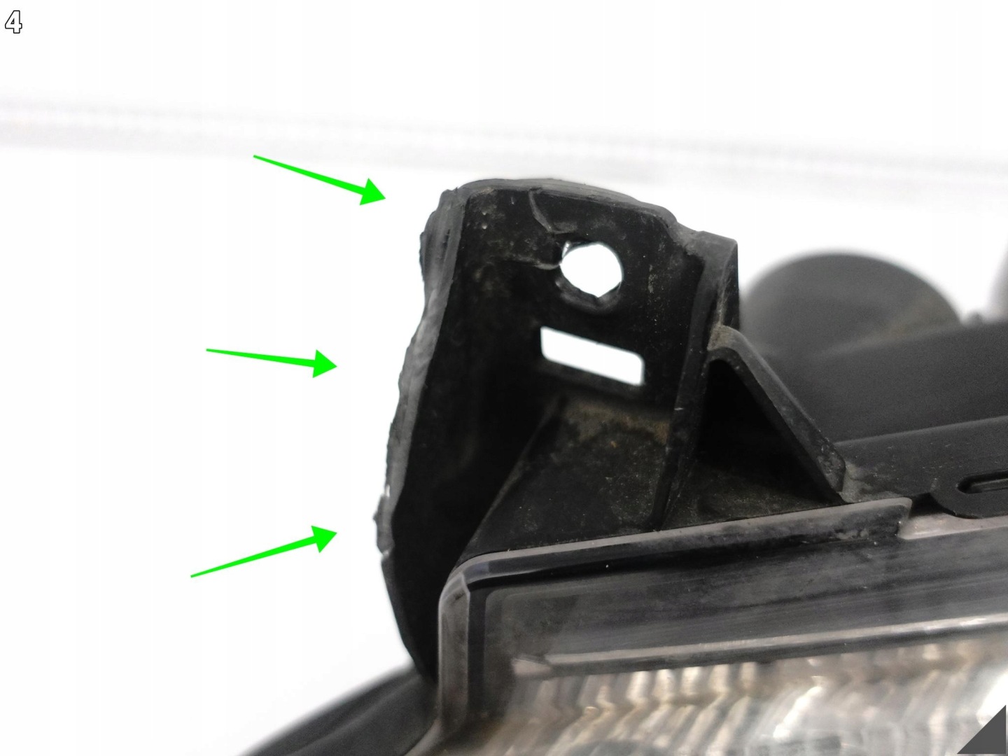 PORSCHE 911 991 11-15 fog light LED DRL light indicator left front