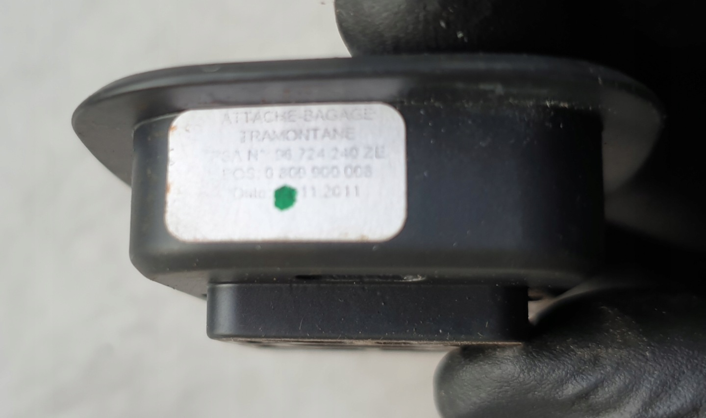 hook bonnet boot bracket rear part PEUGEOT 508 SW KOMBI OE EU