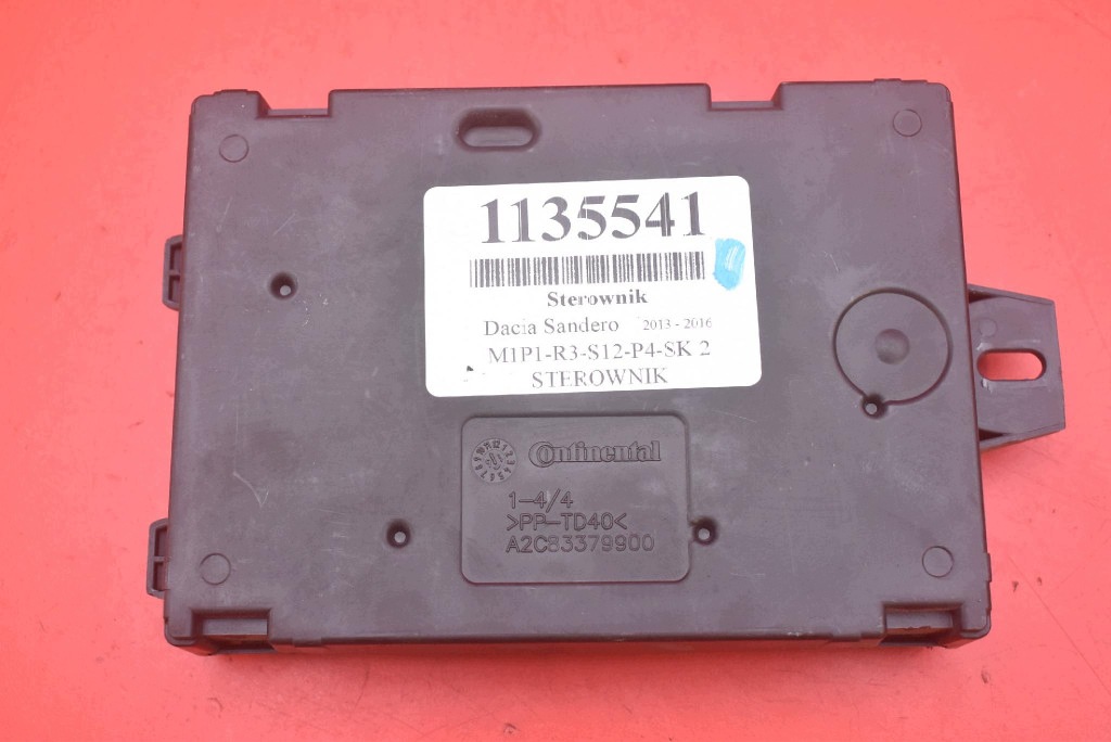 control unit module BCM 284B17162R DACIA SANDERO 2 II 1.2 16V 75 KM 13-16