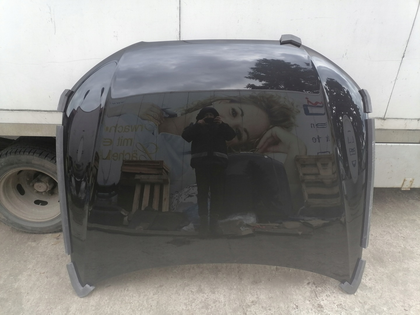 Cofano audi a4 b8 przedlift ly9b UZYWANA nr 1
