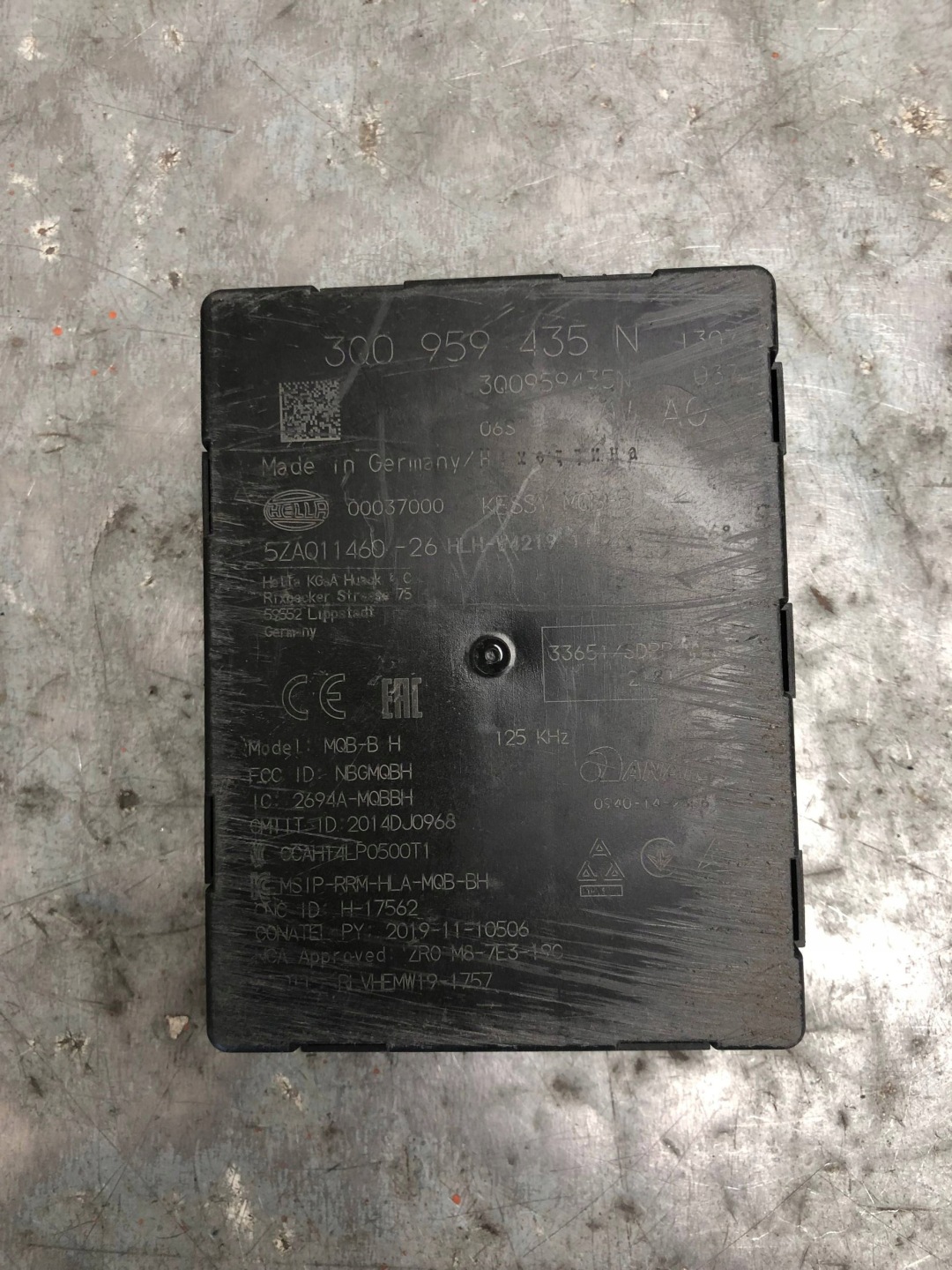 module control unit KESSY KEYLESS VW SKODA AUDI 3Q0959435N