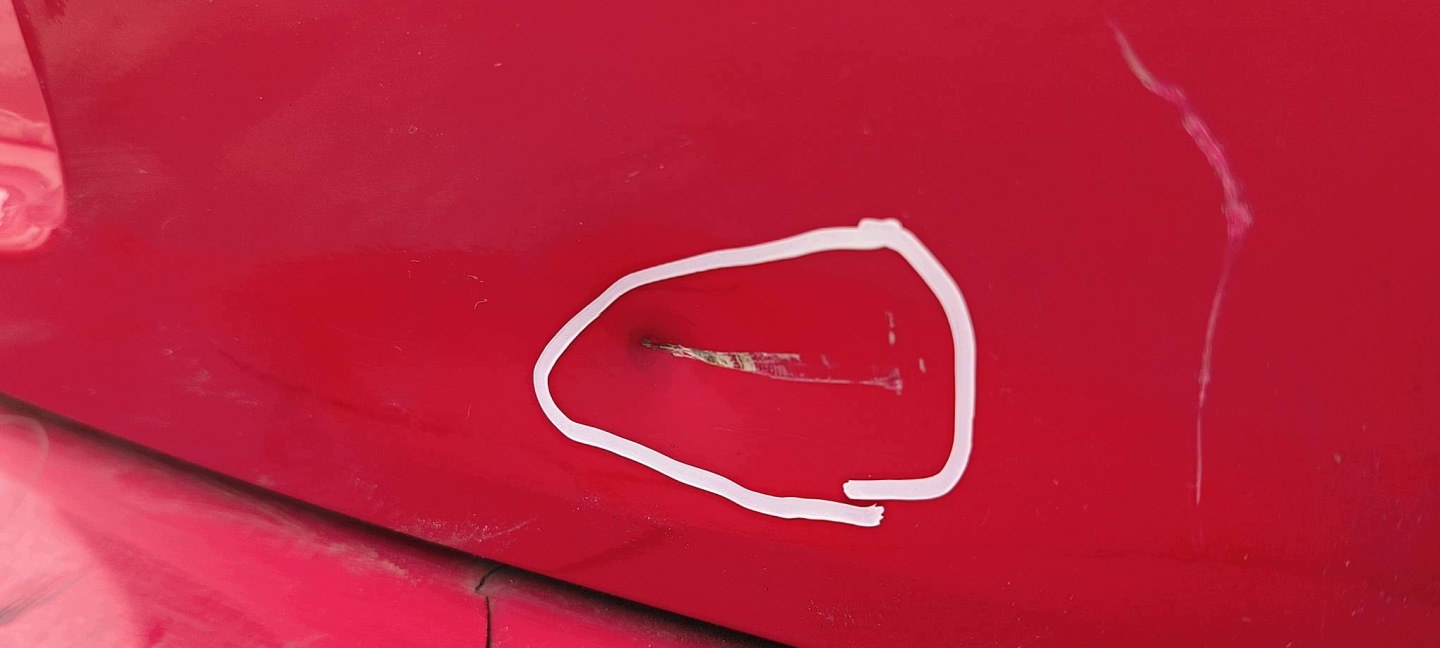 trunk door boot red ORYG KIA RIO and KOMBI