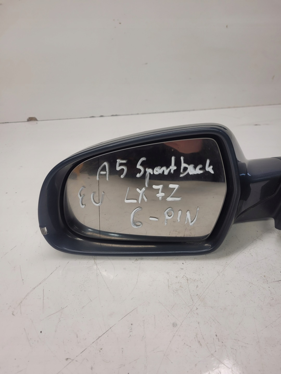 mirror exterior left AUDI A5 8T LX7Z 6-PIN EU