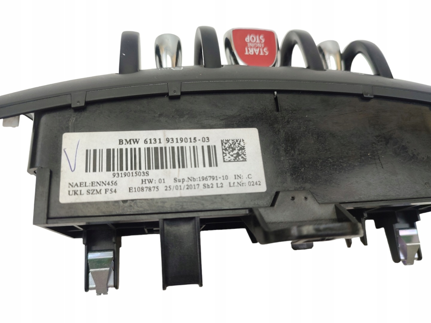 PANEL switch START STOP MINI CLUBMAN F54 (2015-2019)9319015