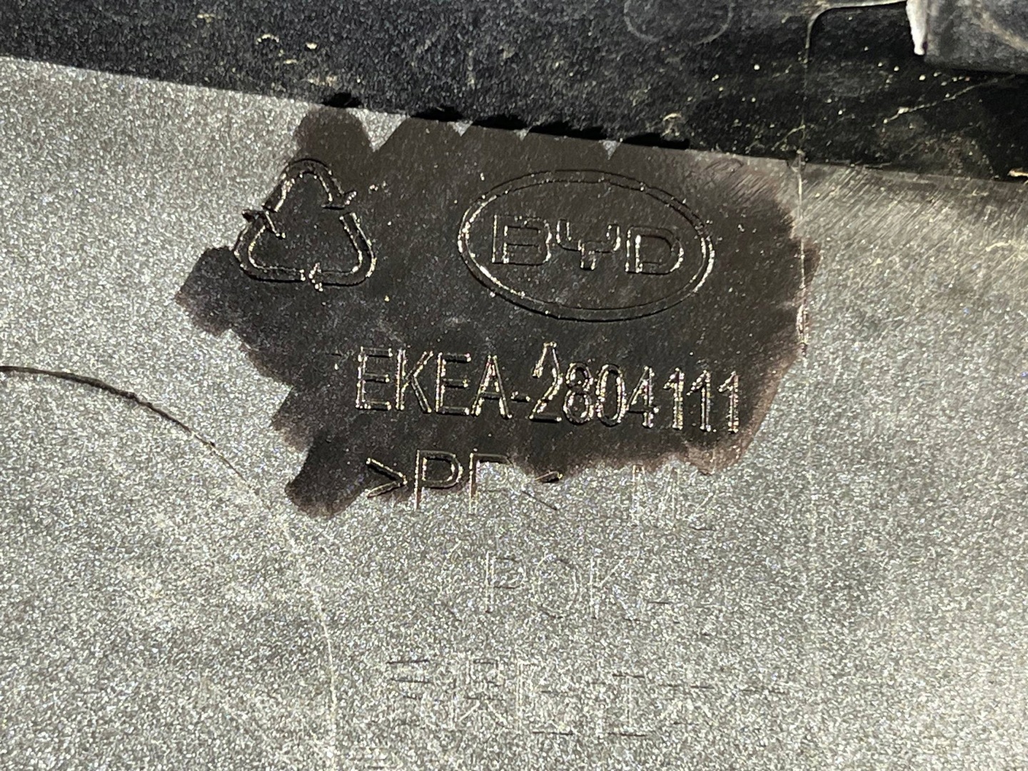 BYD SEAL 2022-> Pare choc Arrière 2804111