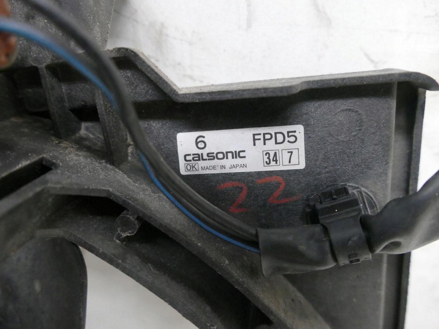 MAZDA PREMACY 1.8 b ventilátor chladiče