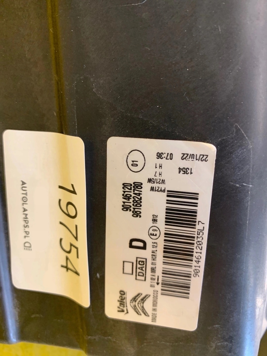 light right front Citroen Berlingo IV 4 9816824780 18