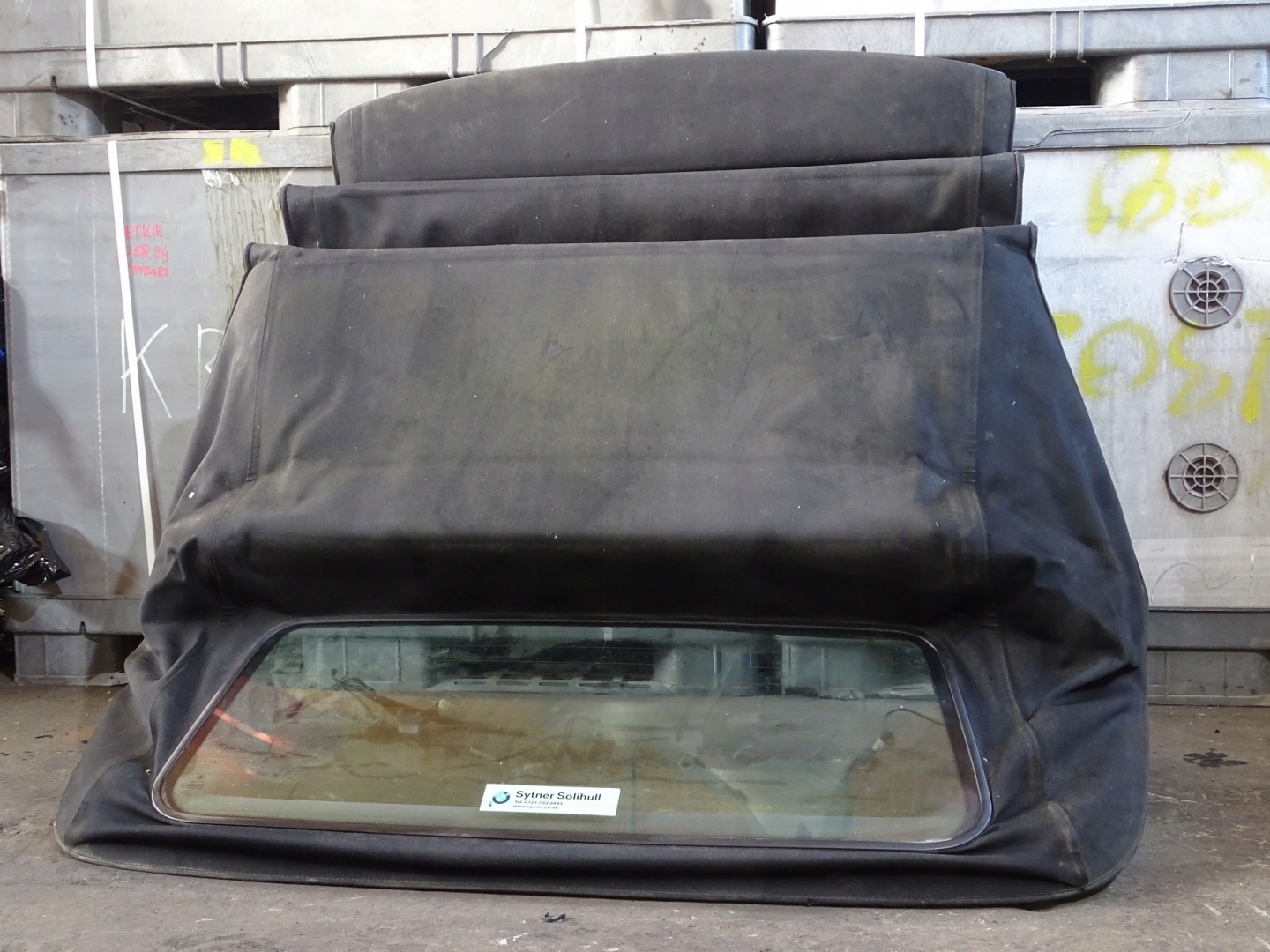 dach SKLADANY BMW 3 M3 E46 CABRIO schwarzer