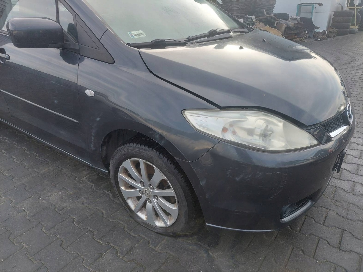 complete front bonnet bumper light MAZDA 5 and