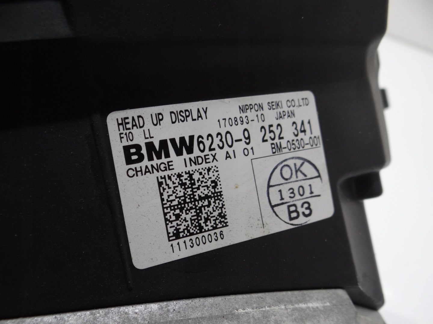 display HEAD UP BMW F10 F11 EU 9252341