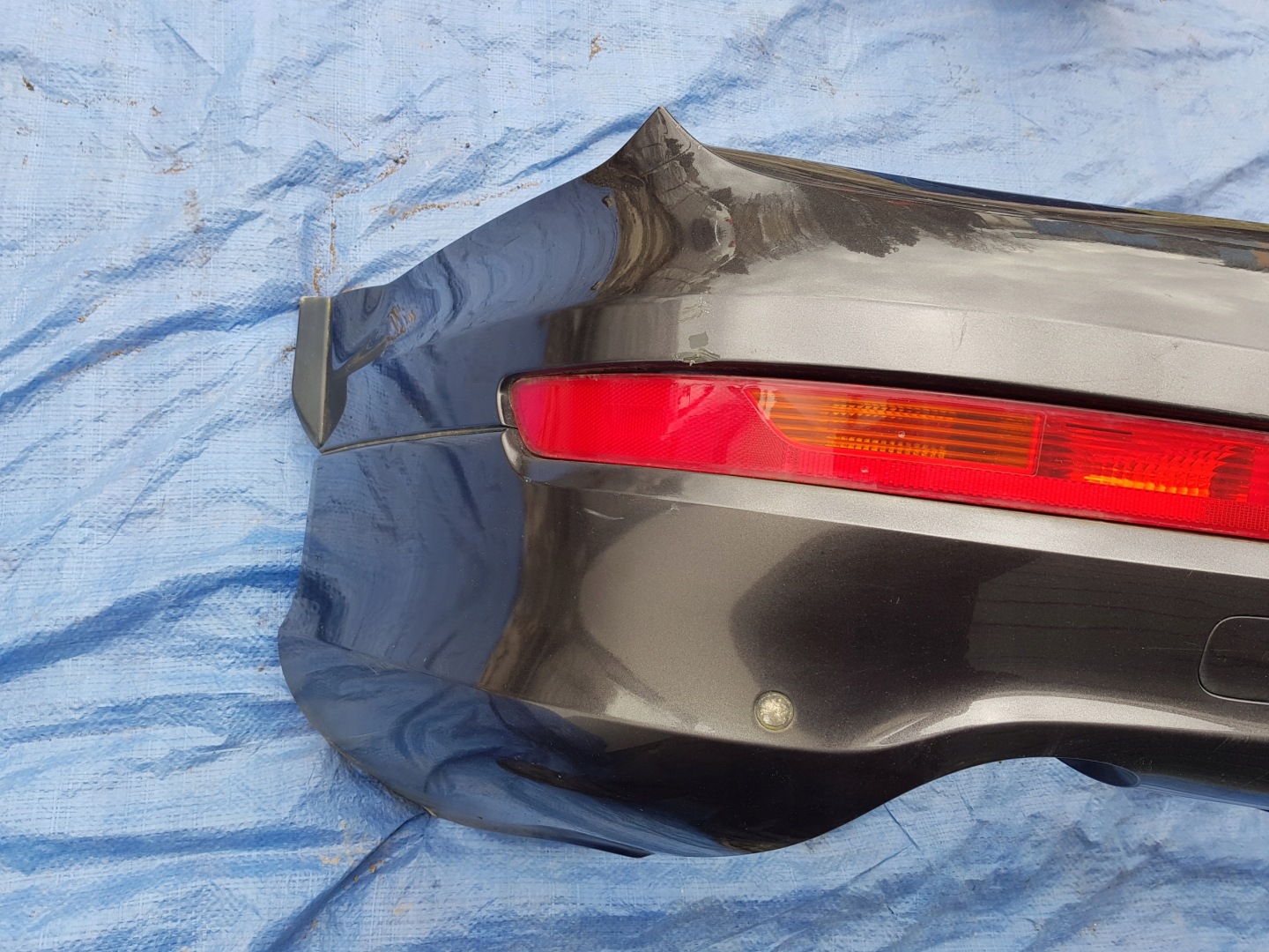 bumper rear part rear AUDI Q7 4L