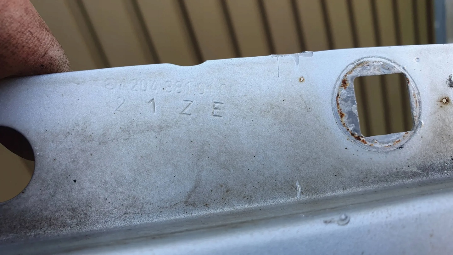 Mercedes-Benz C klasa 204 W204 07-15 left fender front front $