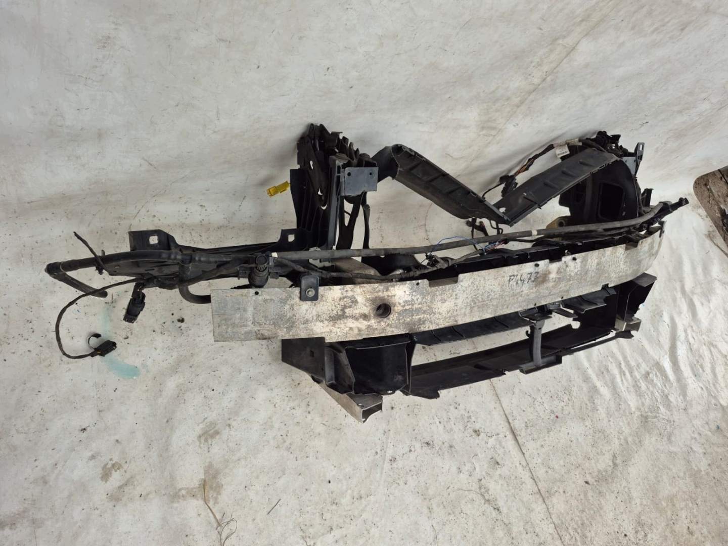 BMW 5 F10 F11 09- support panel for radiators pillar iron sider front