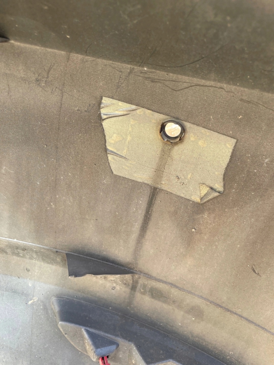bumper rear part rear Volkswagen Scirocco III PDC