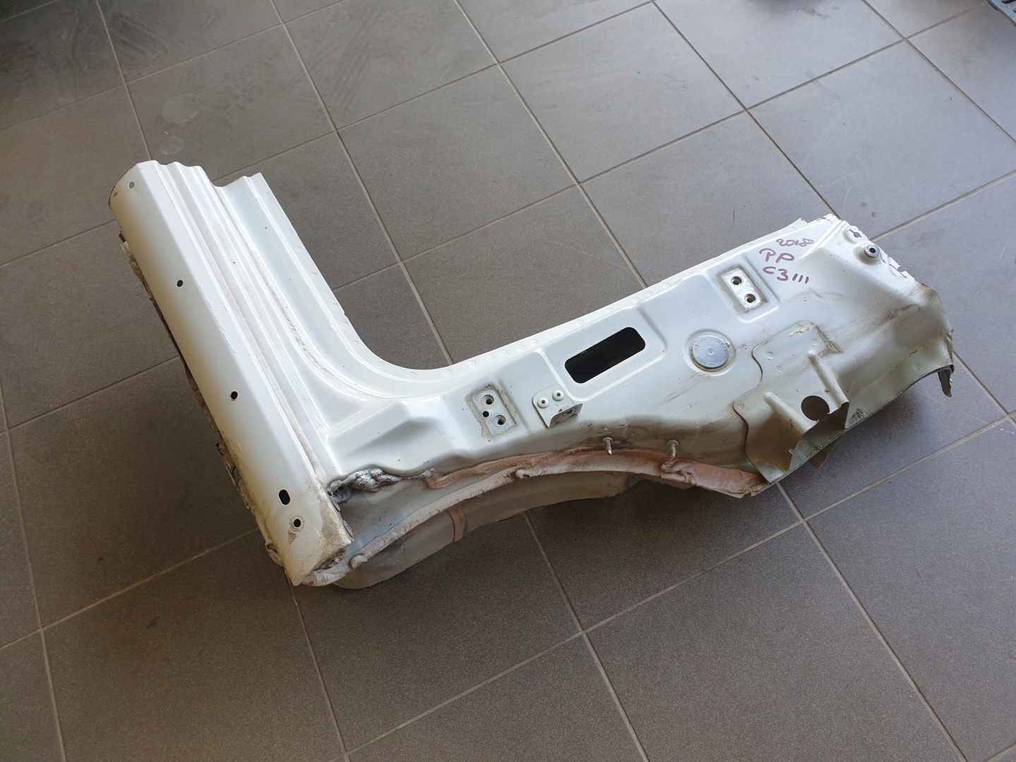 pillar threshold quarter CITROEN C3 III 2016- right
