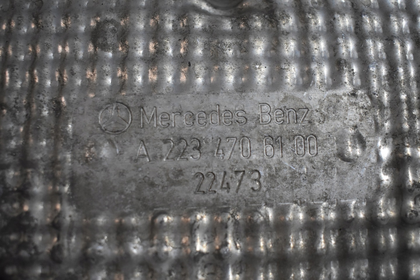 IDEALNA Blende Abdeckung TERMICZNA MERCEDES W223 1 9