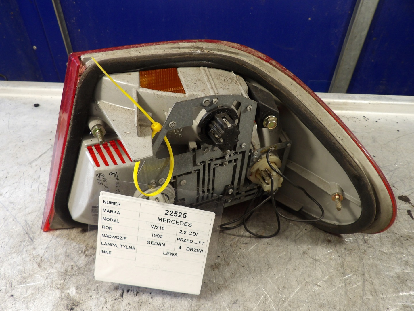Mercedes W210 light rear left A2108200164