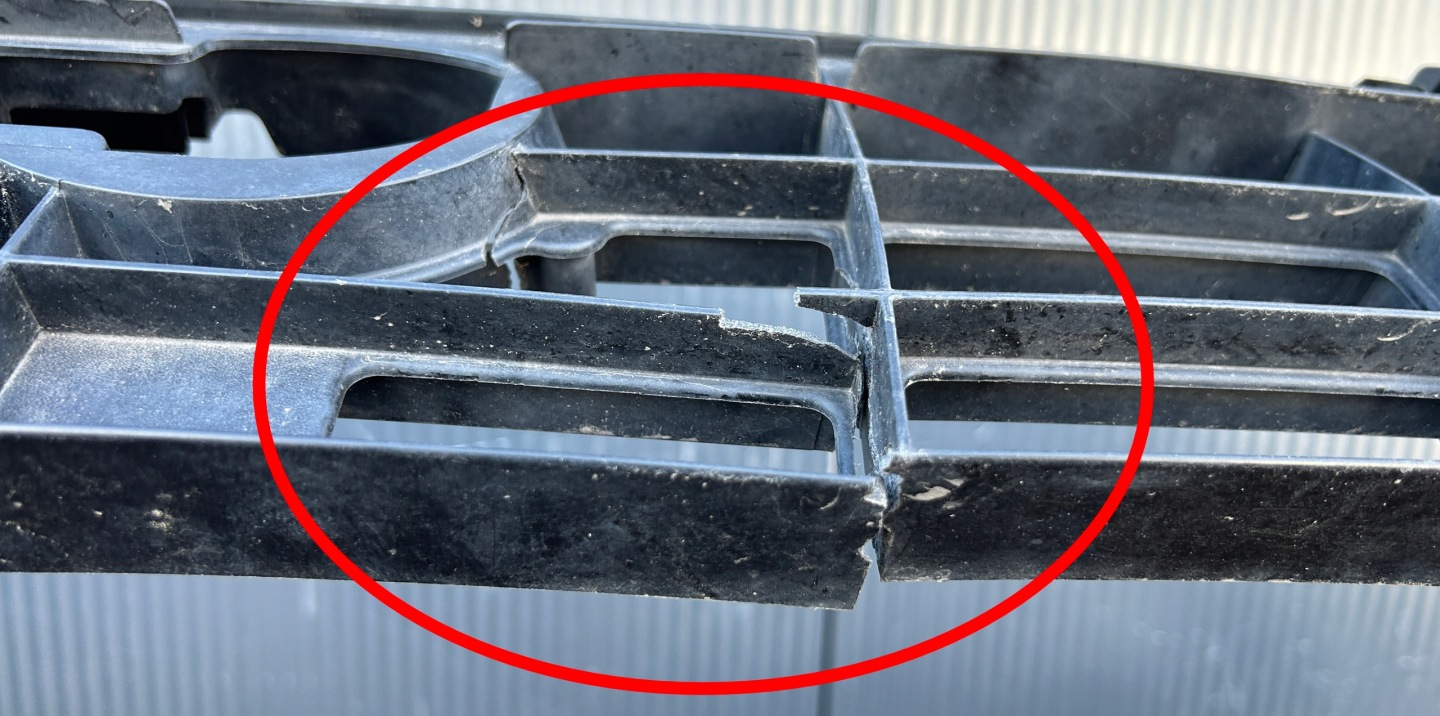bumper front front AUDI A6 C7 LIFT 14- PDC washers