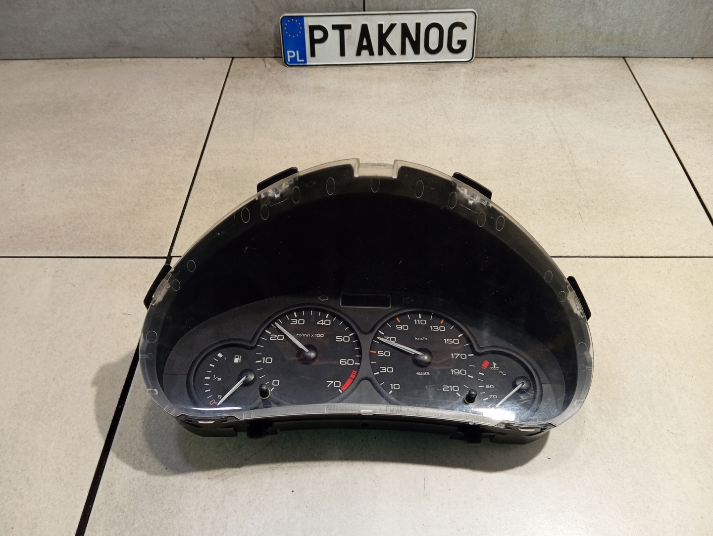 dials dials PEUGEOT 206 1.4 HDI 9648864380