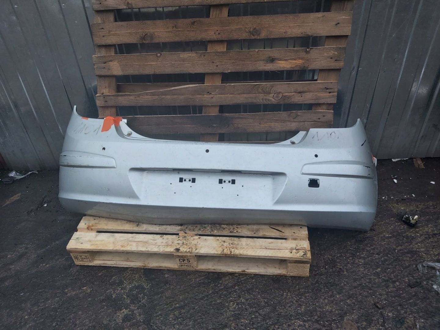 bumper TYLNI HYUNDAI I30 PDC without ZASLEPEK