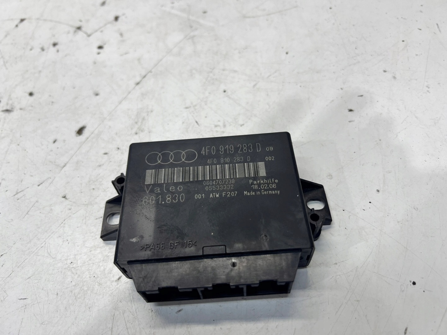 modulo CZUJNIKOW parcheggio AUDI A6 C6 Q7 4F0919283D