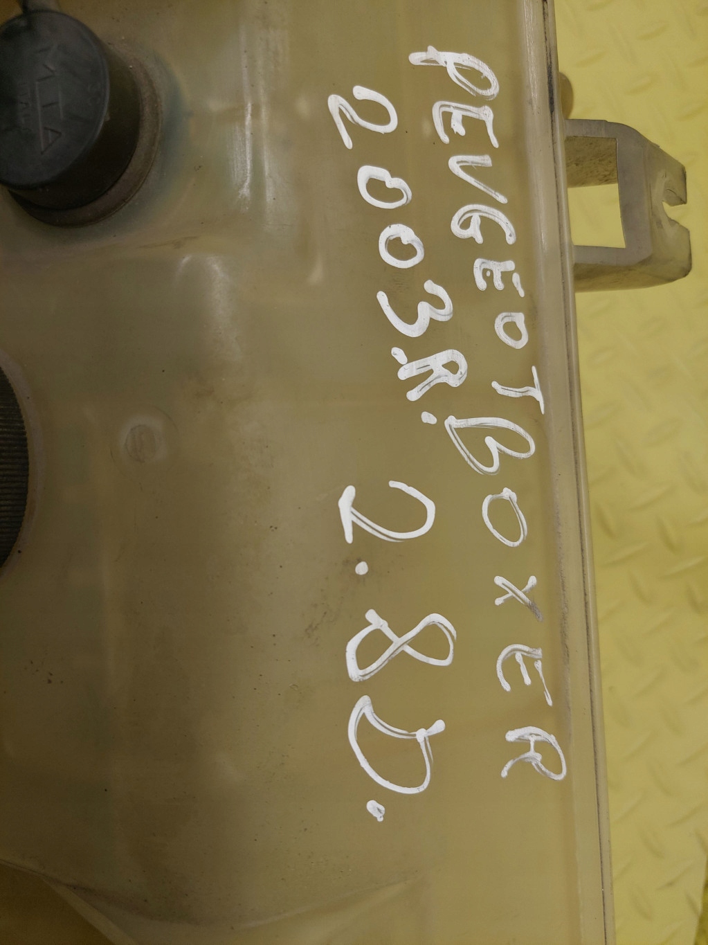 PEUGEOT BOXER 2.8 D water tank