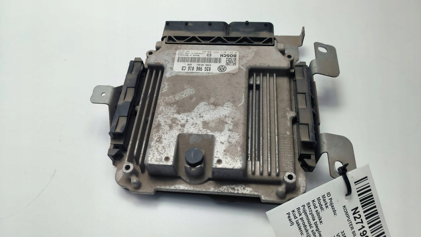 computer motore ECU 03G906016CD 1.9 TDI VOLKSWAGEN TOURAN e