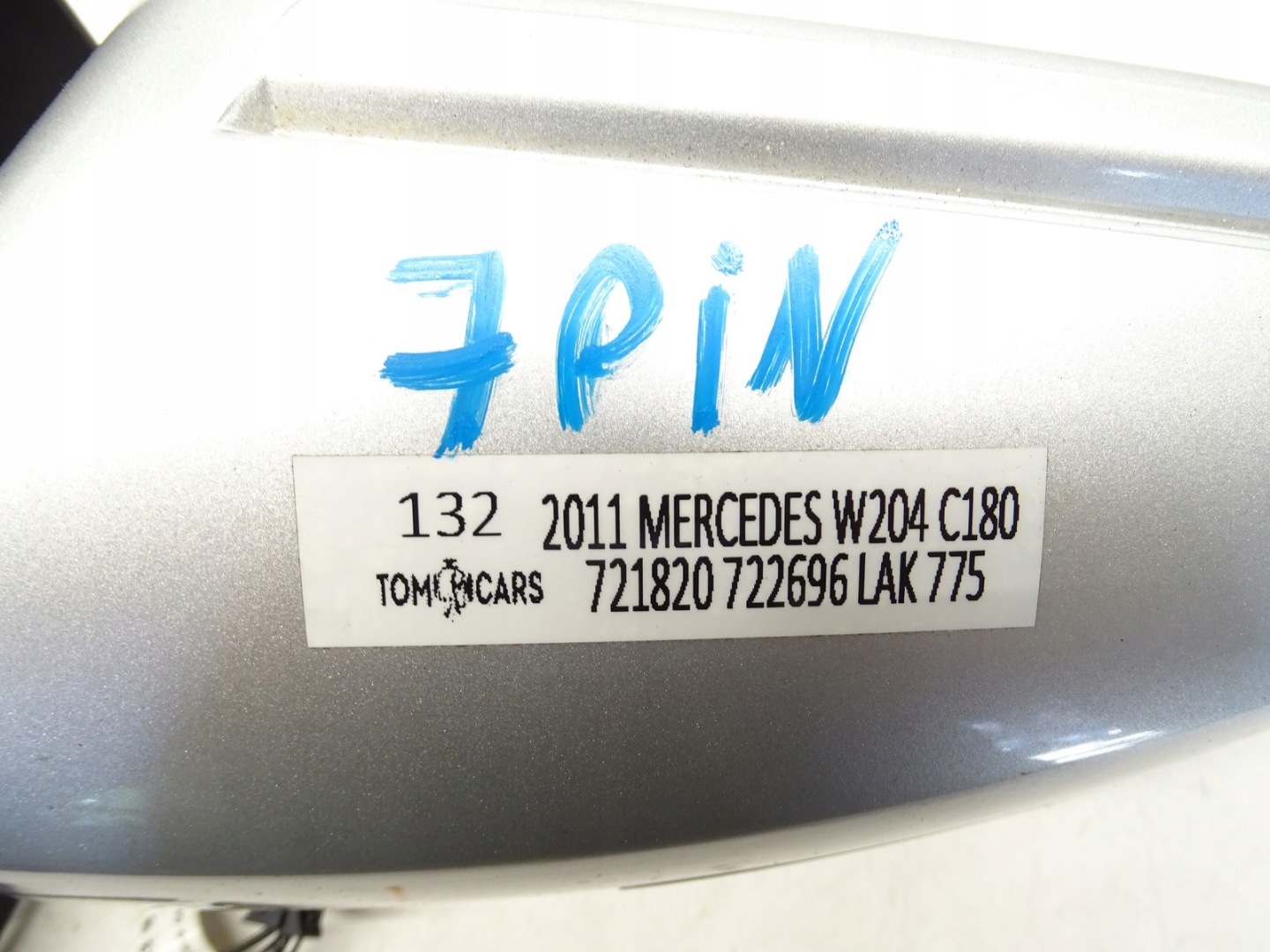 Spiegel äußere links MERCEDE W204 C180 7PIN 775 UK