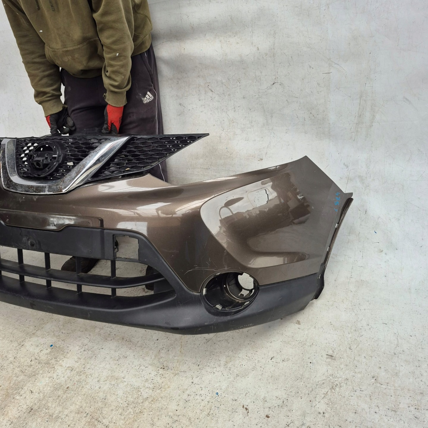 NISSAN QASHQAI II J11 13- bumper front front SPR