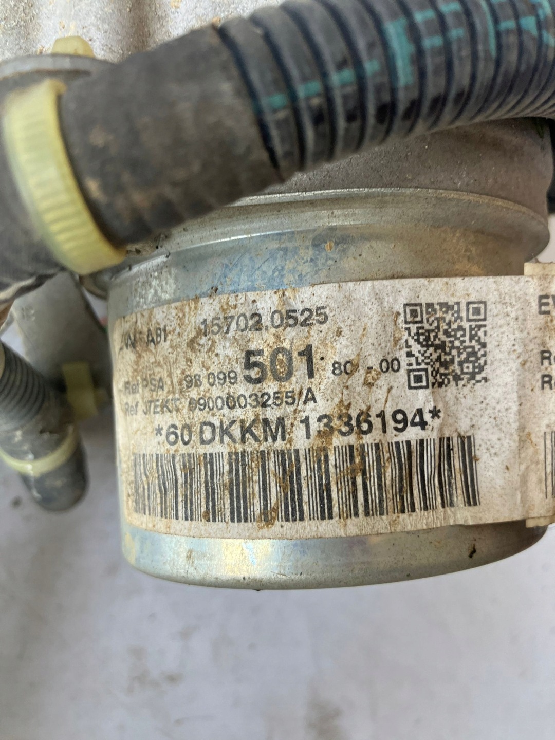 control PEUGEOT 208 1.6 BLUE HDI 9809950180