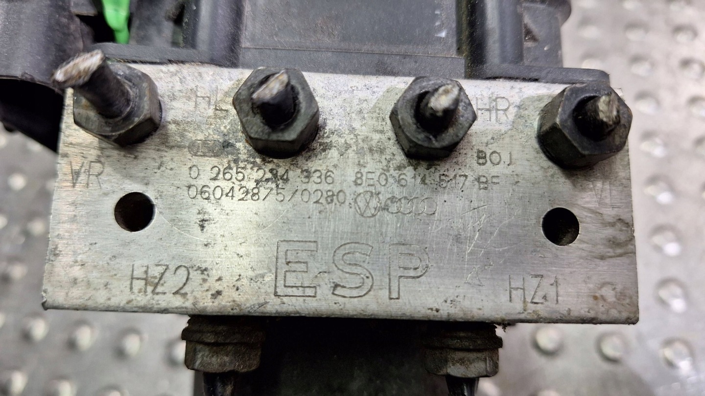 pump control unit ABS 8E0910517H 8E0614517BF 0265234336 AUDI A4 B6 B7