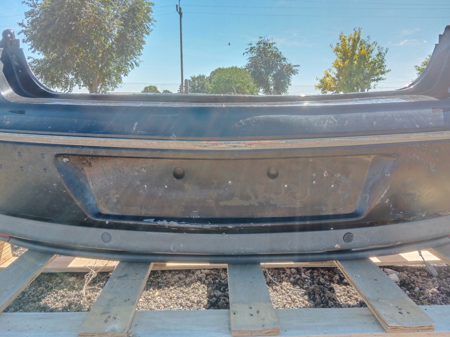 bumper rear part RENAULT VEL SATIS