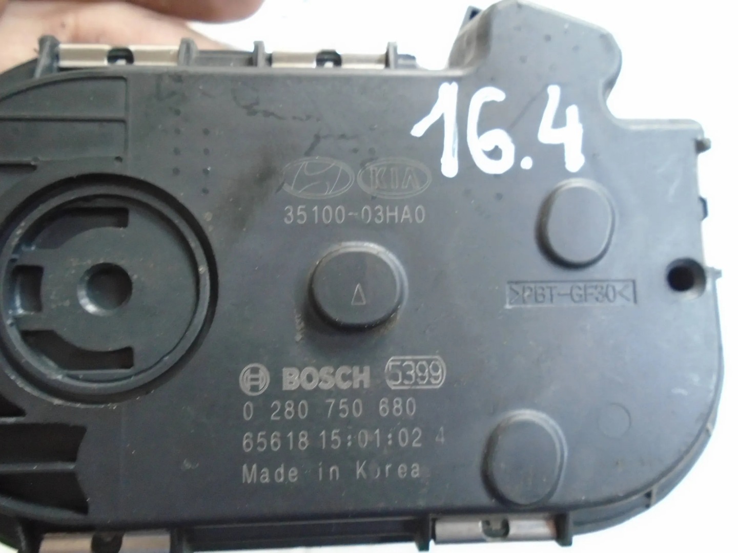 Valvola a farfalla 35100-03HA0 Kia NIRO IONIQ 16