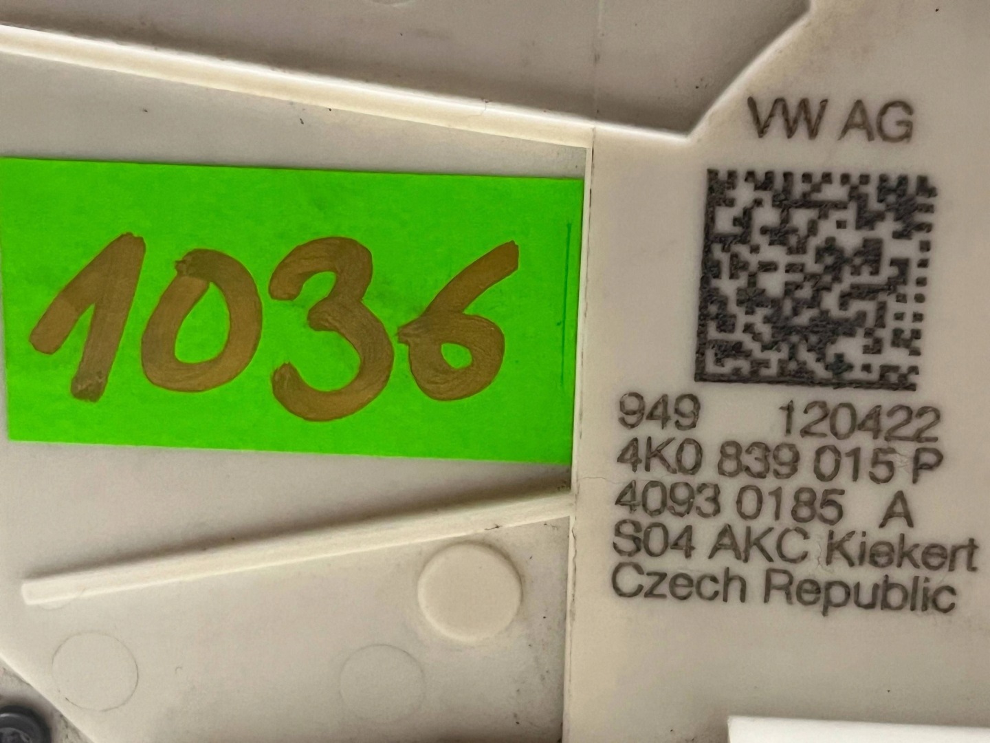 AUDI A7 A6 C8 lock door left rear part 4K0839015P @M
